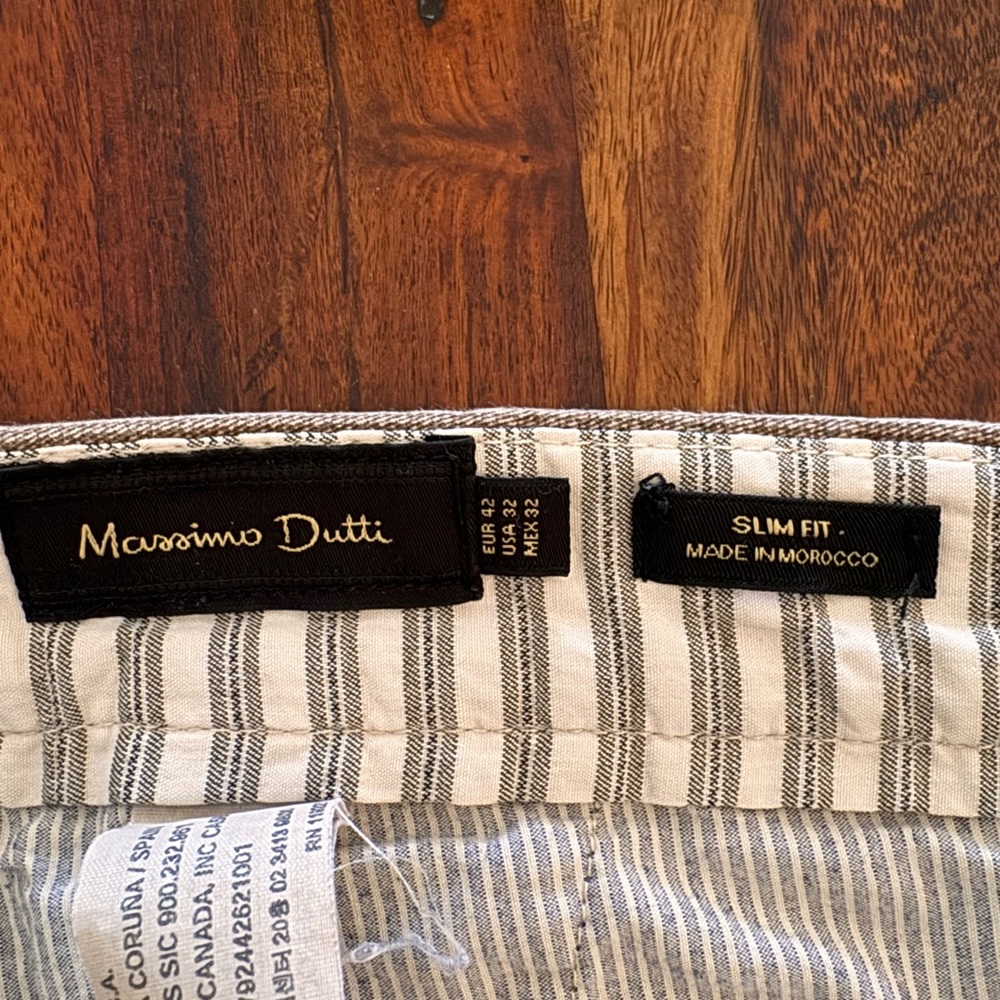 Khaki pants, Massimo Dutti - Picture 5 of 9